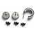 Louis Vuitton Silver 925 Stecker-Ohrringe Silber - Ansicht 5