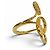 Fendi Ring mit Strass-Band Golden - Ansicht 5