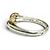 Hermès Hermes Vintage Chaine d'Ancre Ring Silvery Golden - view 3