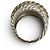 Hermès Hermes Vintage SV925 750 Ring Seilmotiv Silber Golden - Ansicht 5