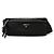 Borsa cintura Prada 1BL011 con logo Triangle Nero