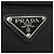 Borsa cintura Prada 1BL011 con logo Triangle Nero - vista 8