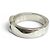 Ring Hermès Anel de faixa Hermes New Hercules AG925 H-Logo Prata - vista 3