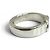 Ring Hermès Anel de faixa Hermes New Hercules AG925 H-Logo Prata - vista 4