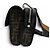 Fendi Canvas Leather Zucca Pattern Baguette Double Shoulder Bag Brown Black - view 5