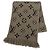Stola Louis Vuitton Logomania in lana e seta