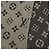 Stola Louis Vuitton Logomania in lana e seta - vista 4