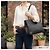 Borsa Chanel GST Tote XL Matelassé Nero - vista 10