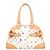 Louis Vuitton Claudia Monogram Multicolor Schultertasche Weiß Mehrfarben Monogramm