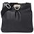 Borsa a tracolla in pelle Gancini Salvatore Ferragamo Nero