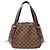 Borsa Louis Vuitton Damier Canvas Belem MM Marrone