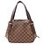 Borsa Louis Vuitton Damier Canvas Belem MM Marrone - vista 2
