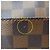 Borsa Louis Vuitton Damier Canvas Belem MM Marrone - vista 7