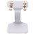 Louis Vuitton Gold Plated Pearl Stud Earrings Golden - view 2