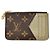 Louis Vuitton Monogram Business Card Case Brown
