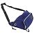 Borsa Sling Loewe in tela blu navy - vista 4