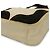 Bolso Tote Chanel Coco Mark Marshmallow Negro Blanco Crudo Amarillo - vista 4