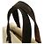 Bolso Tote Chanel Coco Mark Marshmallow Negro Blanco Crudo Amarillo - vista 5