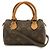 Borsa a mano e borsa a tracolla Louis Vuitton Monogram Mini Speedy Pouch Marrone Monogramma - vista 2