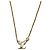 Collar con colgante Louis Vuitton de oro amarillo y diamantes Dorado - vista 2