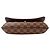 Borsa a tracolla Louis Vuitton Damier Canvas Marrone - vista 3