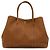 Hermès Borsa Tote Hermes Garden PM Marrone Giallo