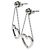 Autre Marque Pendientes de botón Tiffany & Co. 750WG Sentimental Heart - vista 2