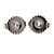 Autre Marque Pendientes de botón Tiffany & Co. 750WG Sentimental Heart - vista 5