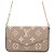 Graceful Cartera con cadena Louis Vuitton Monogram Empreinte Gris