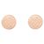 Hermès Boucles d'oreilles Hermes Ex-Libris TPM en or rose 18K