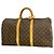 Borsa Boston Louis Vuitton Monogram Keepall 50 Marrone