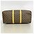 Borsa Boston Louis Vuitton Monogram Keepall 50 Marrone - vista 3
