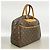 Borsa Louis Vuitton Monogram Deauville Marrone - vista 2