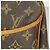 Borsa Louis Vuitton Monogram Deauville Marrone - vista 7