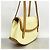 Borsa a tracolla Louis Vuitton Vernis Biscayne Bay PM Bianco - vista 2