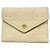Carteira Louis Vuitton Tri-fold em Cream Cru