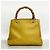 Bolsa Gucci Bamboo de couro amarela Amarelo - vista 10