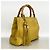 Bolsa Gucci Bamboo de couro amarela Amarelo - vista 2