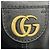 Borsa Tote in pelle Gucci GG Marmont Nero - vista 9