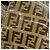 Borsa a secchiello Fendi Zucca Mamma Marrone - vista 12