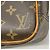 Sac à main Louis Vuitton Monogram Trouville Marron - vue 6