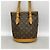Louis Vuitton Monogram Bucket PM Tote Bag Brown - view 10