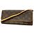 Bolso de hombro Louis Vuitton Monogram Pochette Twin GM Castaño