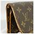 Bolso de hombro Louis Vuitton Monogram Pochette Twin GM Castaño - vista 7
