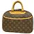 Bolsa Louis Vuitton Monogram Trouville Marrom