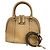 Borsa a mano Gucci Microguccissima in pelle beige