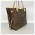 Louis Vuitton Monogram Neverfull MM Tote Bag Brown - view 2