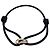 Pulseira Cartier Trinity com pingente Preto Dourado - vista 2