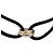 Pulseira Cartier Trinity com pingente Preto Dourado - vista 4