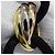 Pulseira Cartier Trinity com pingente Preto Dourado - vista 7